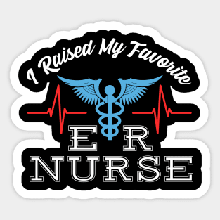 Favorite ER Nurse Sticker